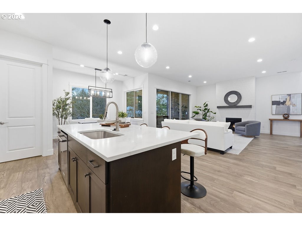 7741 Northwest Ladybug Place Portland, OR 97229 - Photo 15 of 47 Kitchen/Family Room