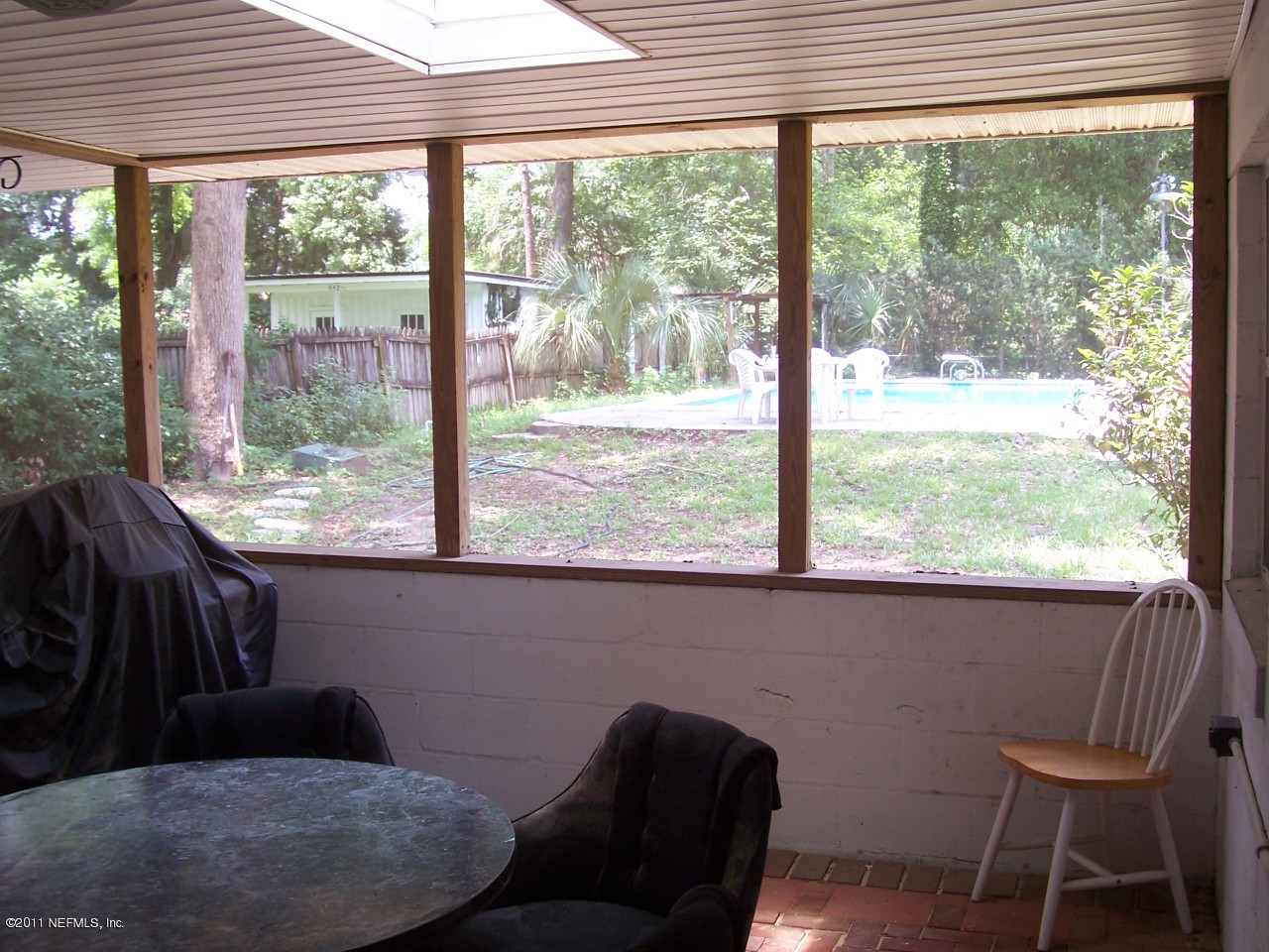 630 Glynlea Road Jacksonville, FL 32216 - Photo 18 of 19 VIEW FROM SCREENED PATIO
