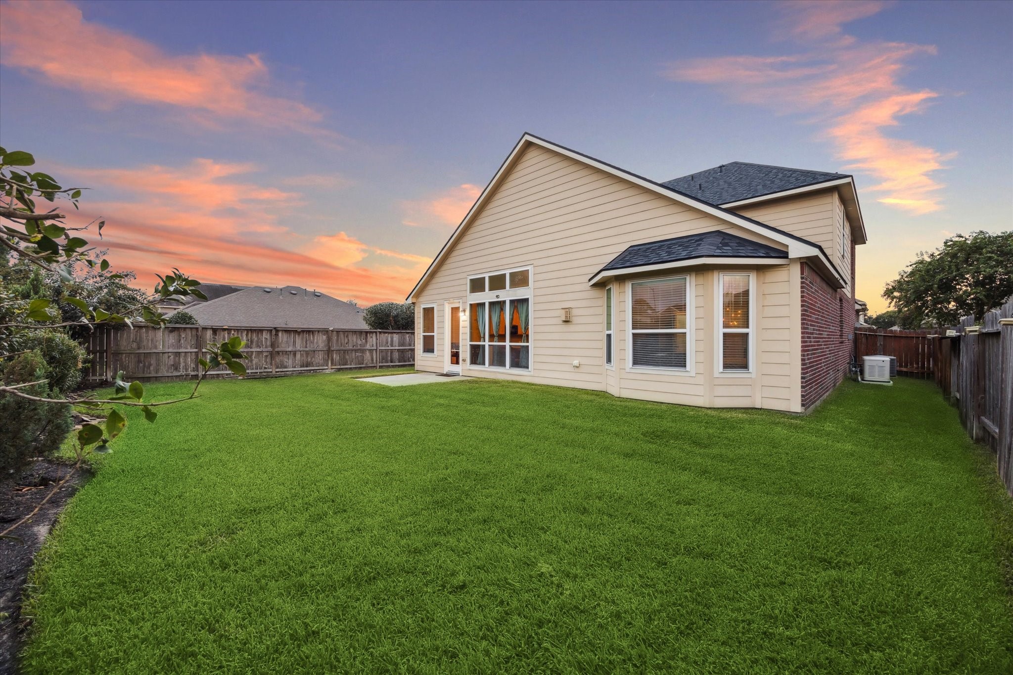 7023 Sliding Rock Circle Spring, TX 77379 - Photo 28 of 39 a view of a house with backyard and garden
