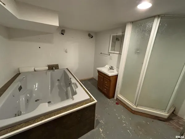 a room with storage and utility