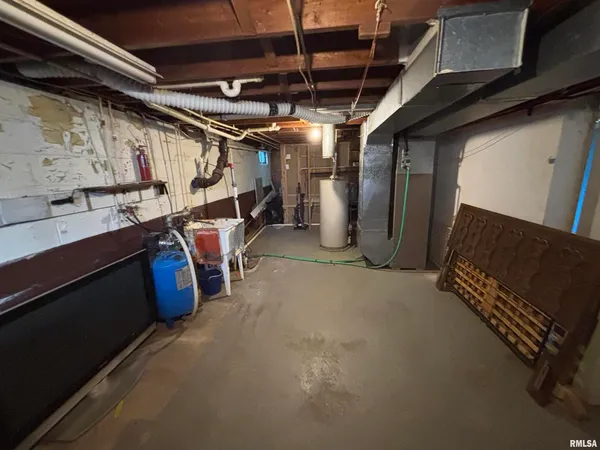 a view of a storage room