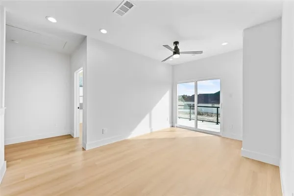 a view of empty room