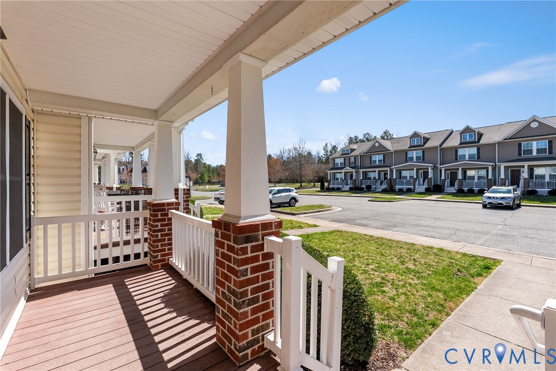 2110 Chaucer Court Aylett, VA 23009 - Photo 8 of 40 a swimming pool with outdoor seating and yard view