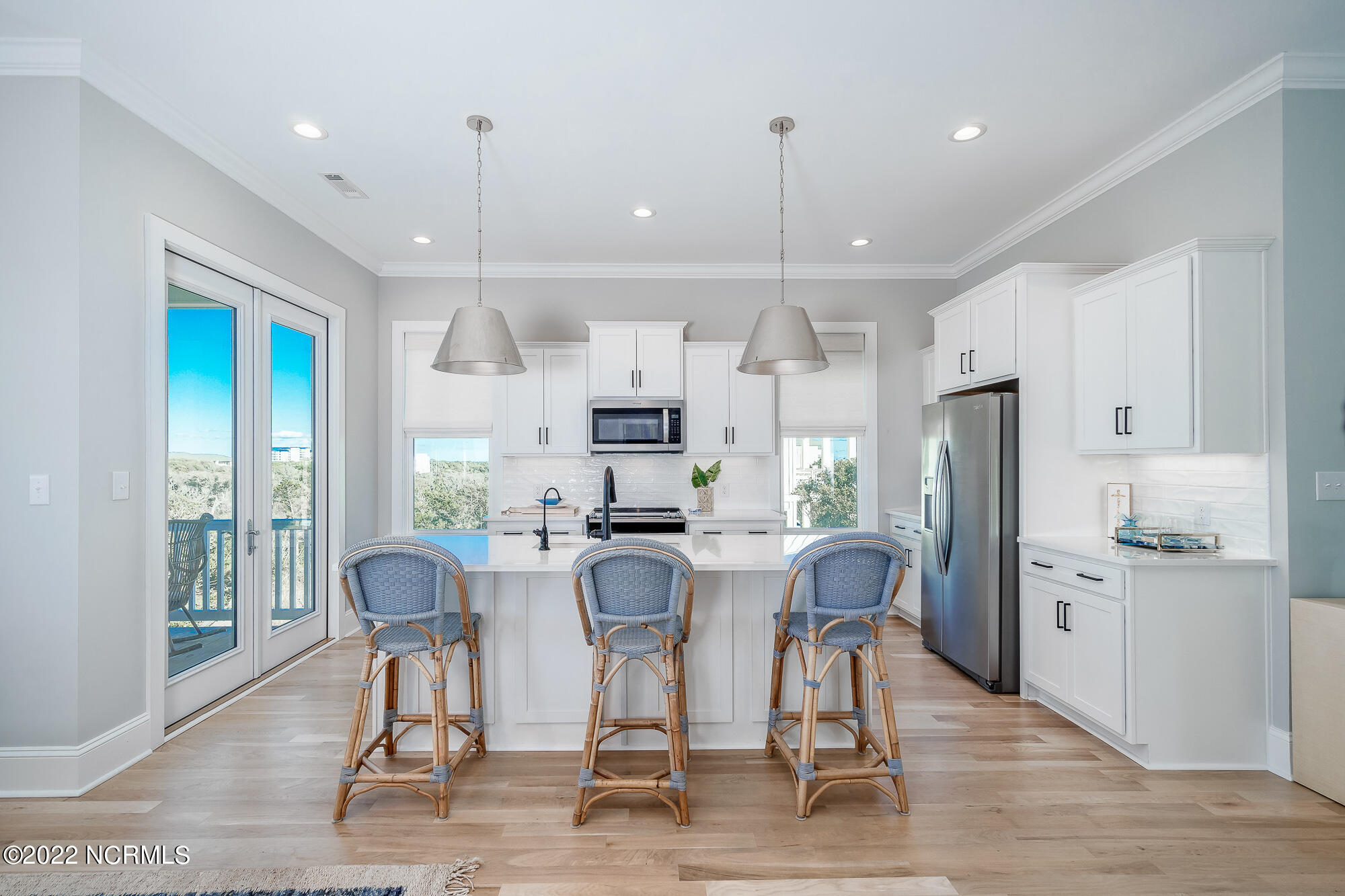 1804 Salter Path Road Indian Beach, NC 28512 - Photo 3 of 74 Light-filled ktitchen w/ island seating