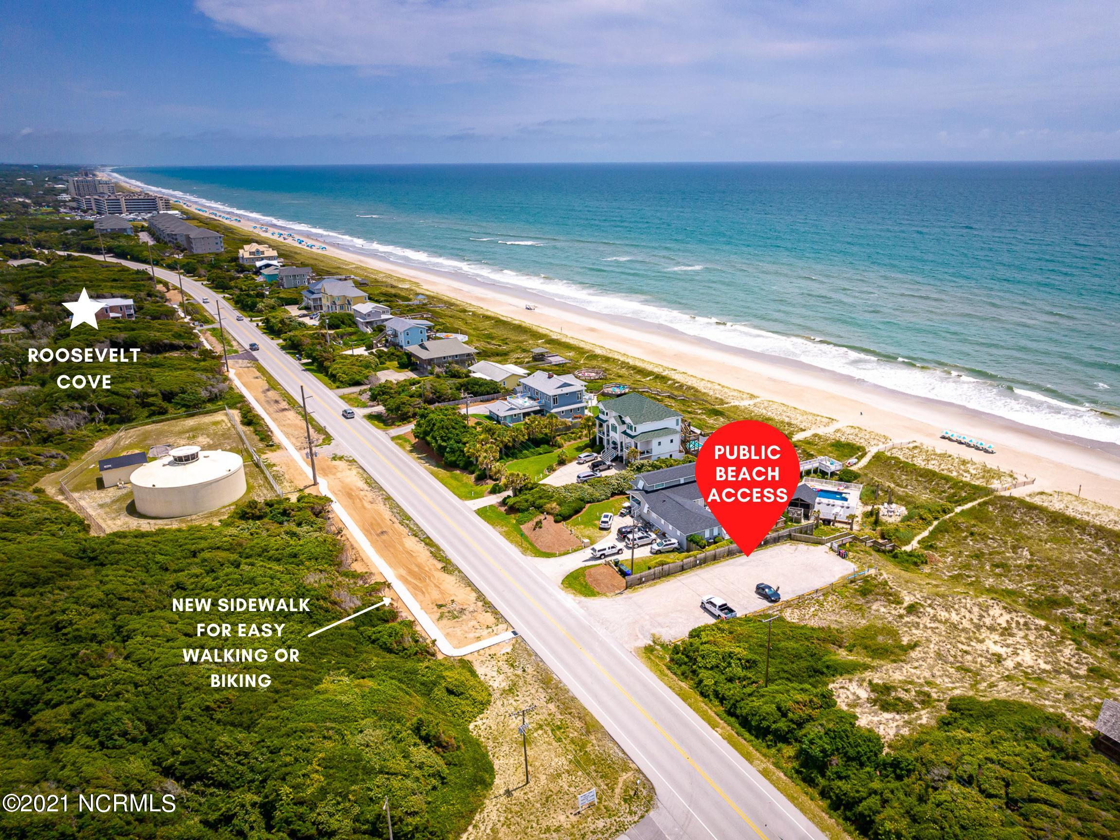 1804 Salter Path Road Indian Beach, NC 28512 - Photo 9 of 74 Public Beach Access