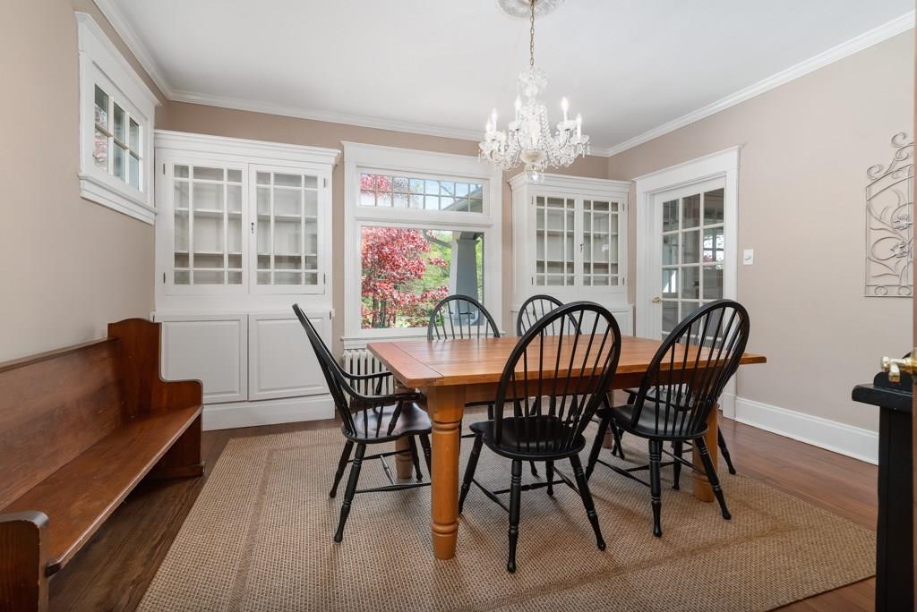 1149 Ingomar Heights Road Pittsburgh, PA 15237 - Photo 8 of 24 Charming dining room with crystal chandelier