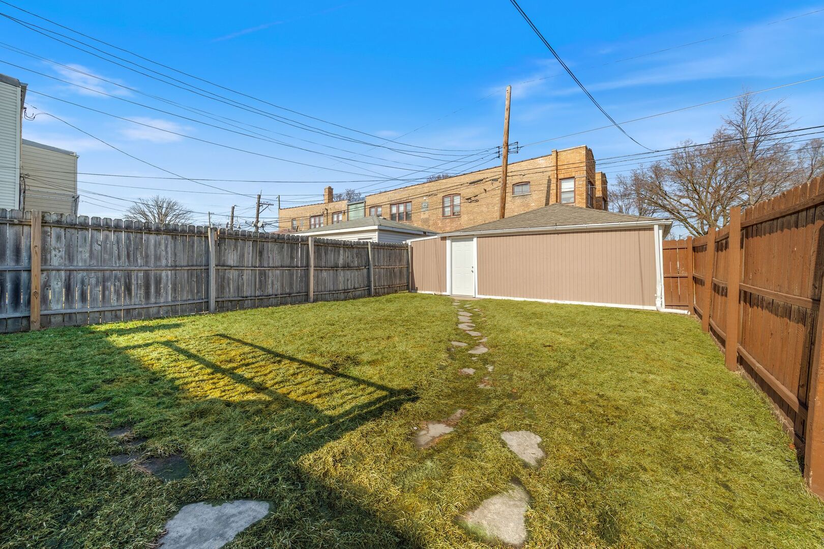 5300 West Foster Avenue Chicago, IL 60630 - Photo 21 of 27 a view of a backyard