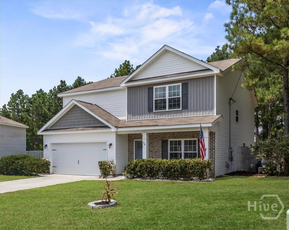 30 Saddlebrush Road Ellabell, GA 31308 - Photo 2 of 31 Digitally enhanced grass