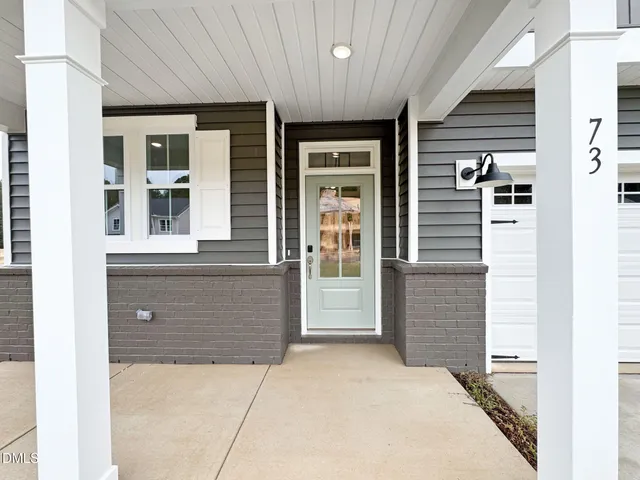 a view of a house with a outdoor space