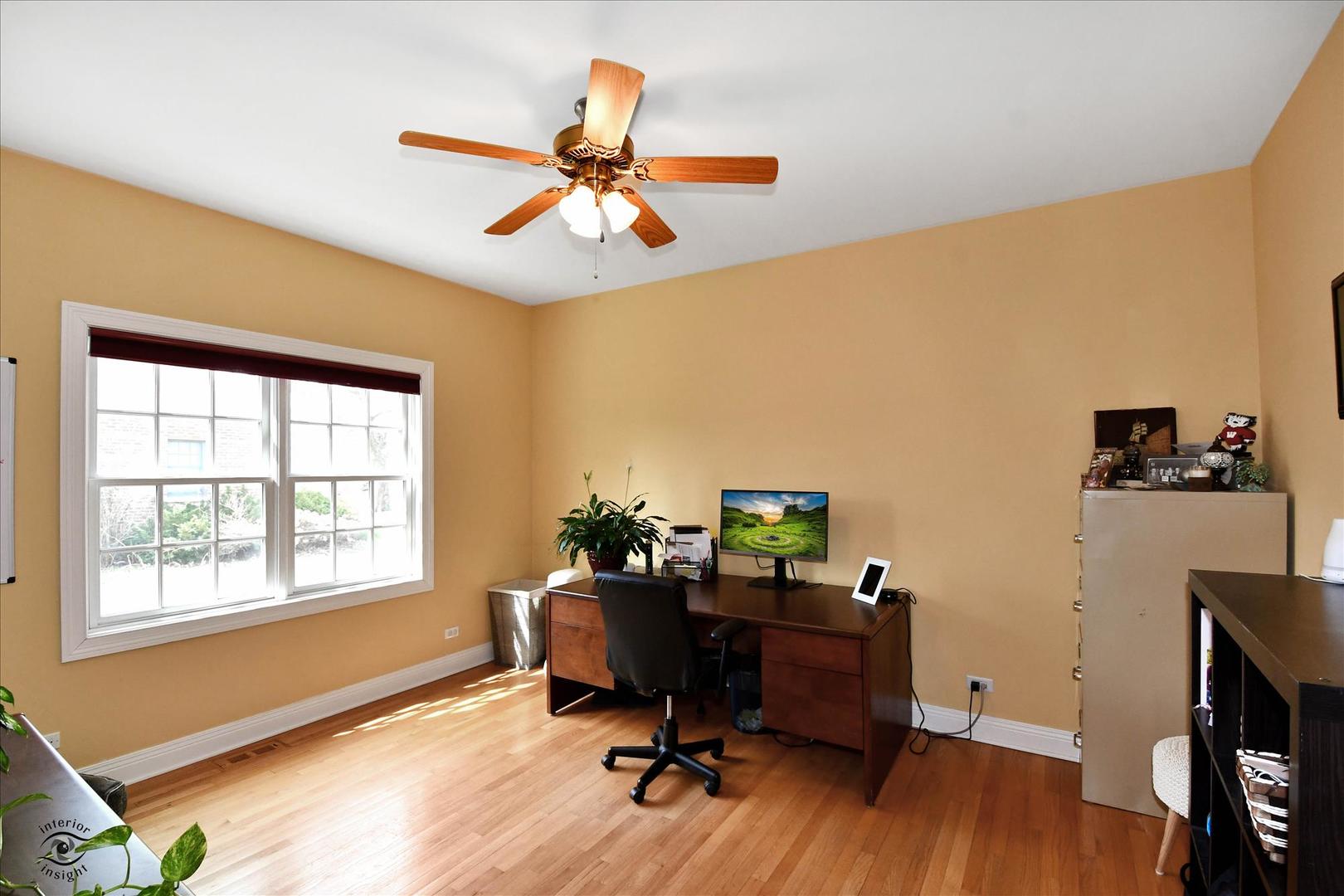 617 Hillside Road Glenview, IL 60025 - Photo 13 of 46 a view of a workspace with furniture and a window