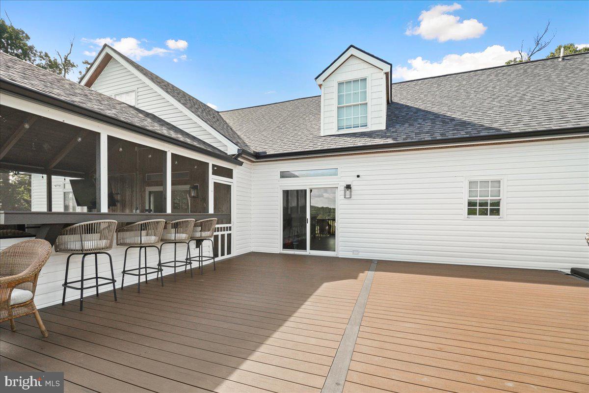 5131 Woodville Road Mount Airy, MD 21771 - Photo 78 of 92 Rear Deck & Bar Top