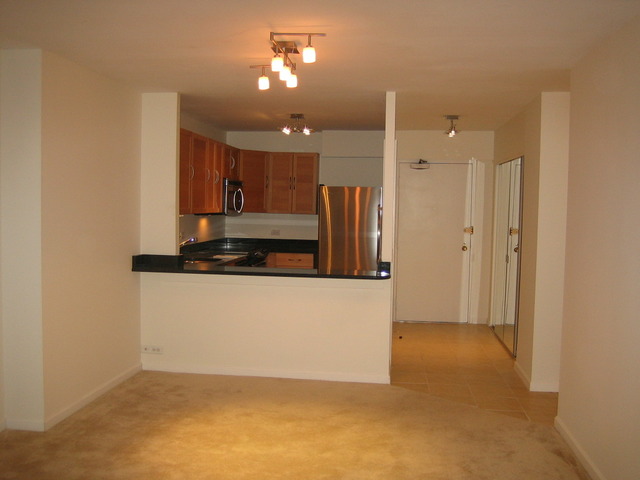5415 North Sheridan Road, Unit 1715 Chicago, IL 60640 - Photo 17 of 24 a view of a kitchen with a refrigerator a sink and dishwasher