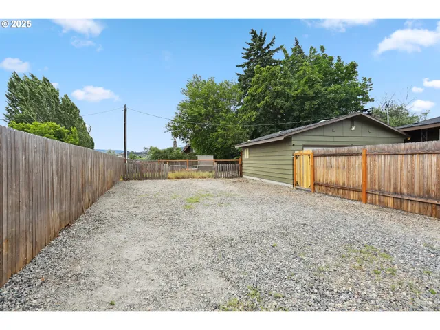 a view of outdoor space and yard