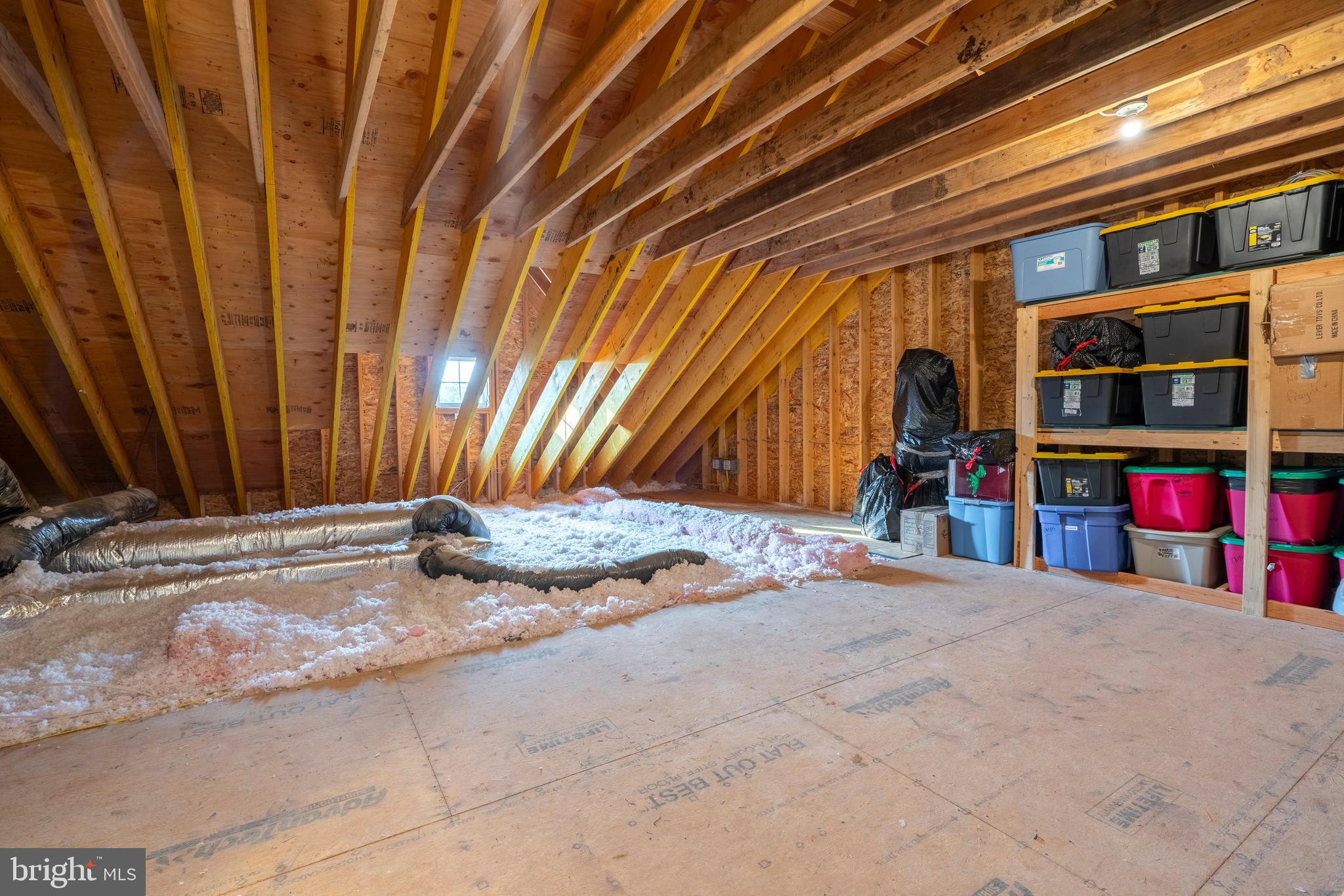 1161 Upper Stump Road Chalfont, PA 18914 - Photo 88 of 110 Unfinished Attic Space
