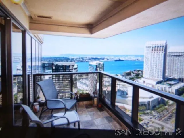 100 Harbor Drive, Unit 3404 San Diego, CA 92101 - Photo 7 of 30 a view of a balcony with chairs