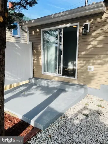 a view of a entryway door of house