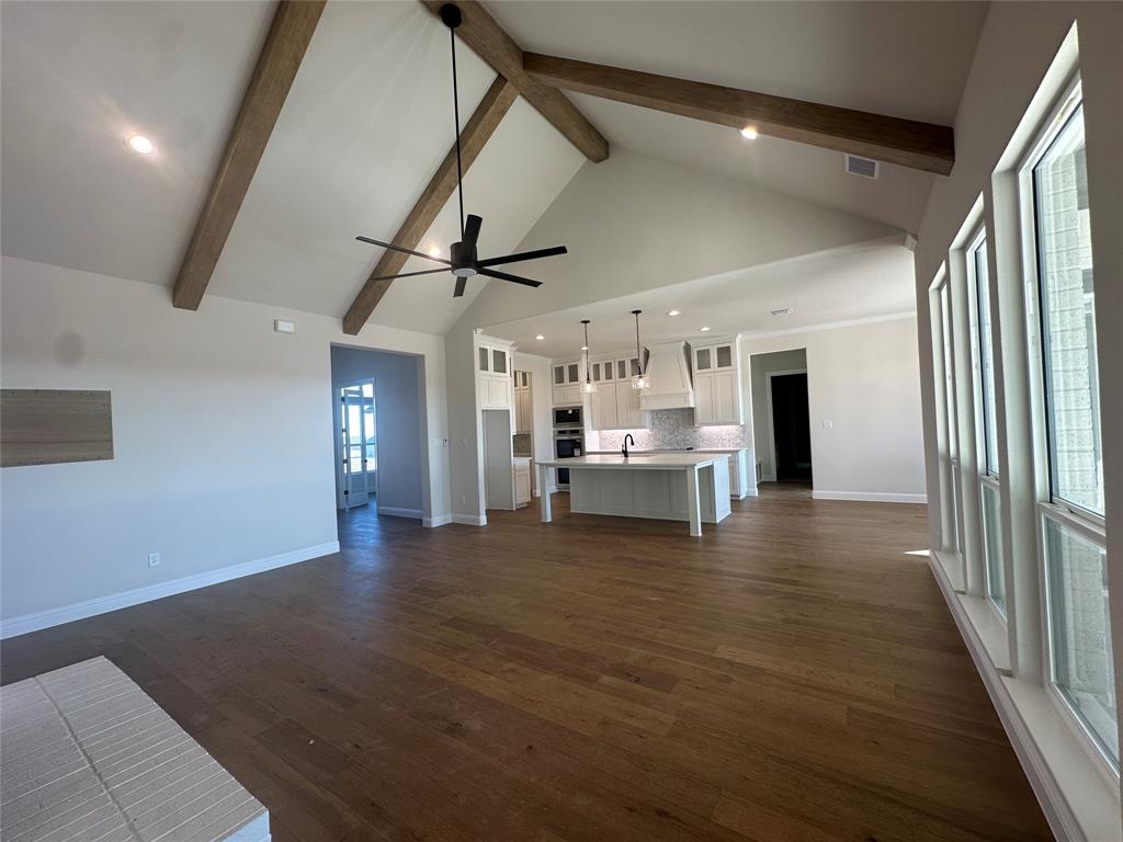108 Blackstar Lane Decatur, TX 76234 - Photo 11 of 37 a view of a livingroom with a fireplace