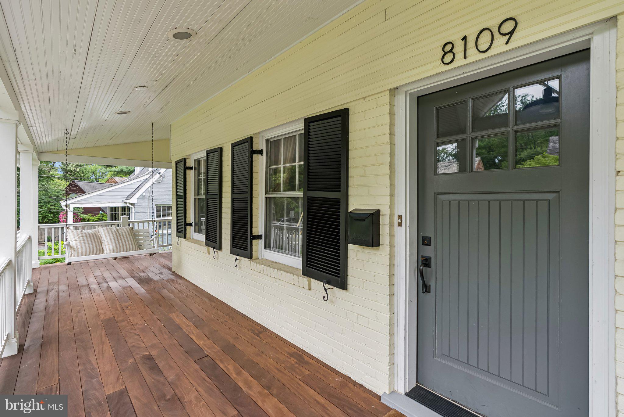 8109 Custer Road Bethesda, MD 20814 - Photo 3 of 54 a view of front door of house