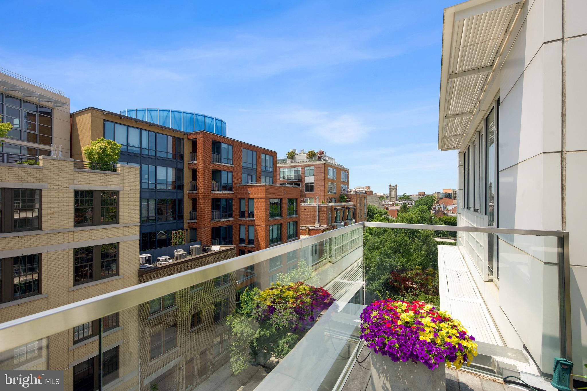 1445 Church Street Northwest, Unit 43 Washington, DC 20005 - Photo 13 of 30 Private Roof Deck looking West