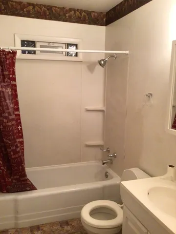 a close view of closet