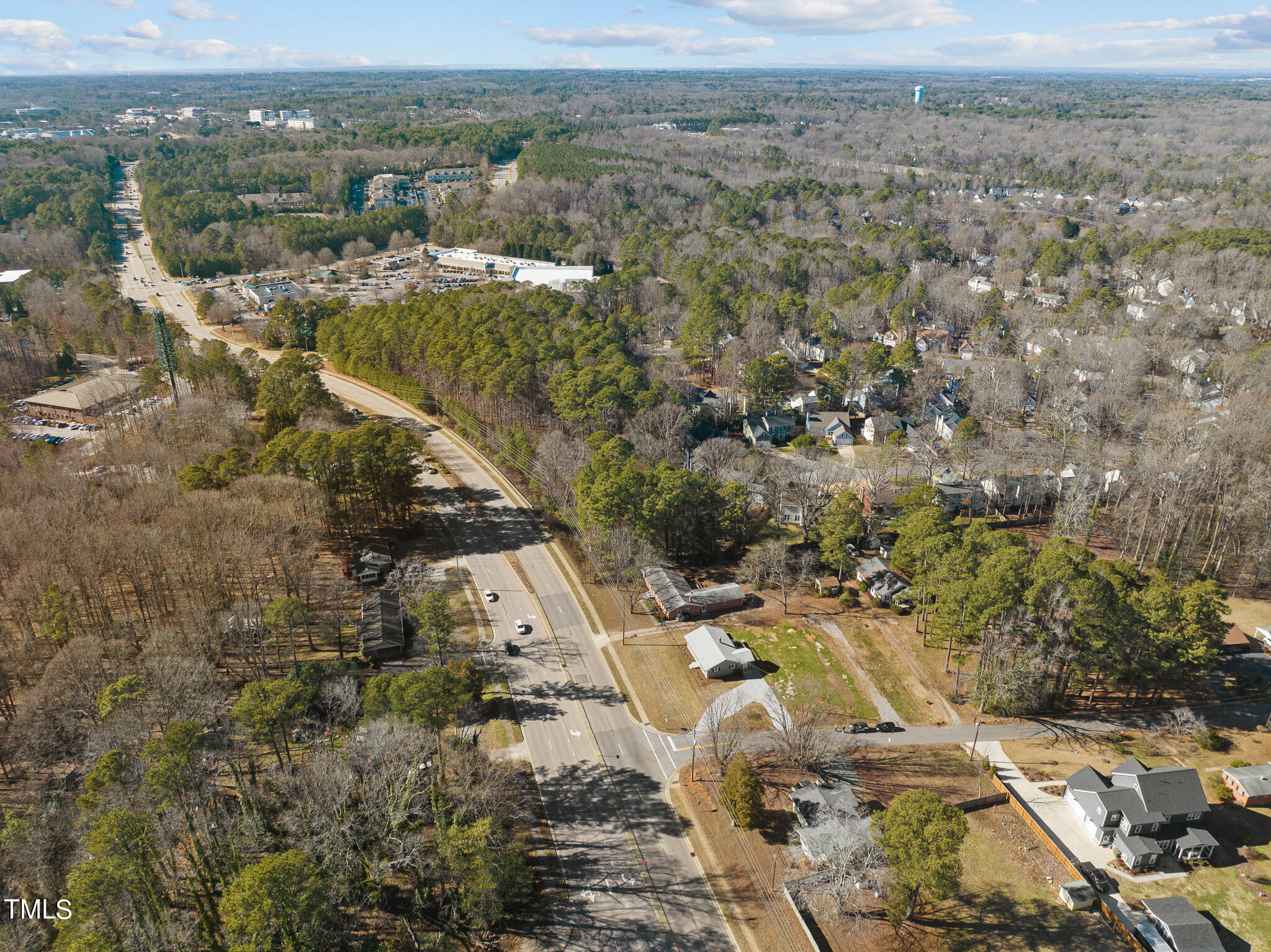6320 Tryon Road Cary, NC 27518 - Photo 30 of 30 an aerial view of residential houses with outdoor space