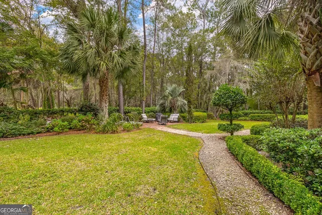 a view of a porch with wooden floor and stairs