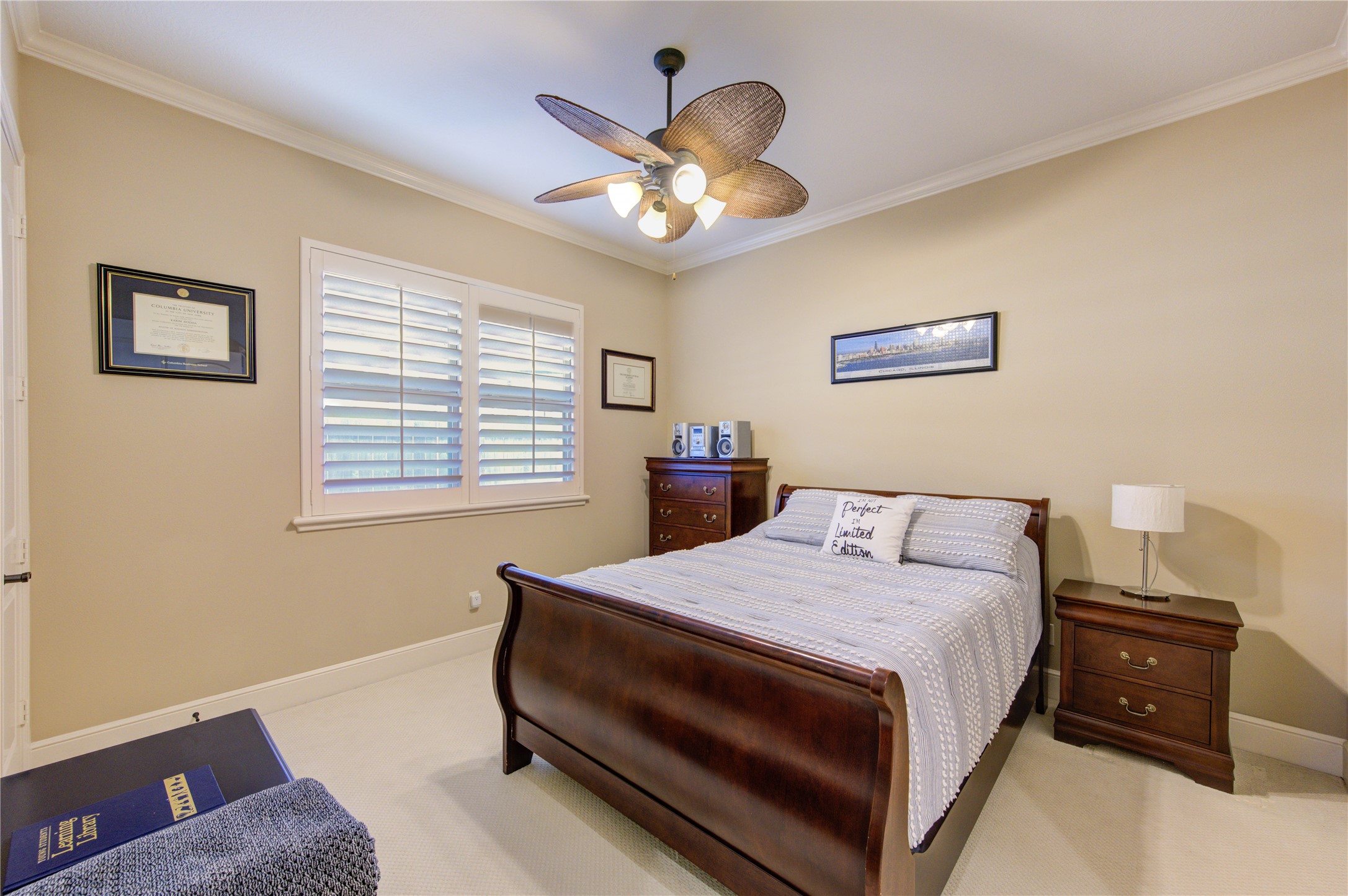 16618 Victoria Falls Lane Spring, TX 77379 - Photo 37 of 49 Secondary bedroom with ceiling fan.