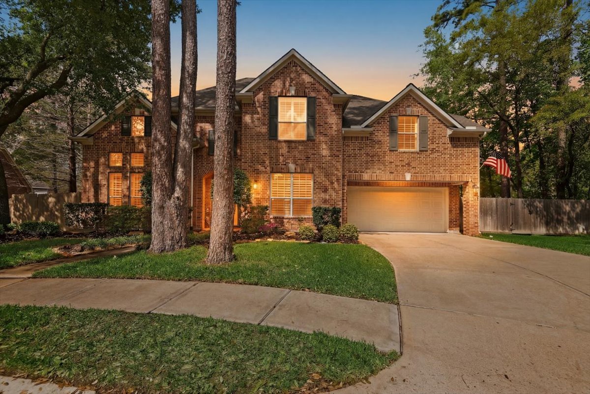 15519 Stallion Point Circle Cypress, TX 77429 - Photo 1 of 37 The property features an appealing brick exterior with a two-car garage