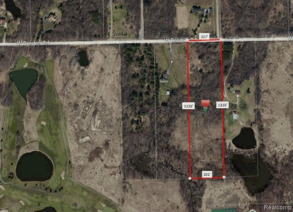 1431 West Brocker Road Metamora, MI 48455 - Photo 1 of 9 1431 brocker aerial.jpg