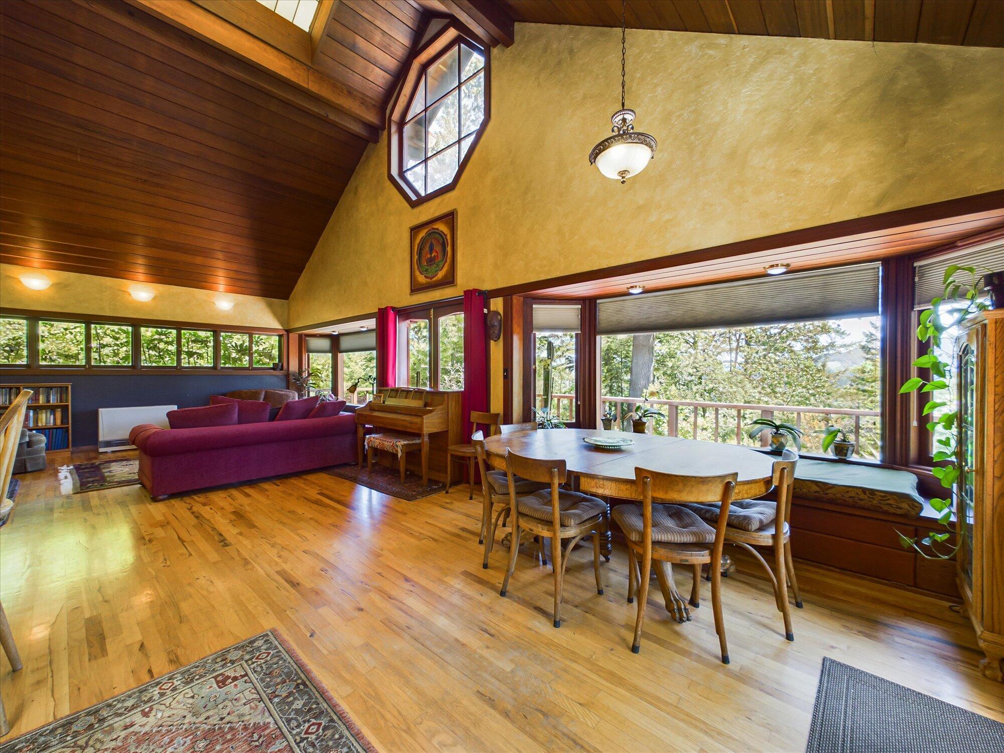 1215 Perry Meadow Road Redway, CA 95560 - Photo 26 of 140 a living room with furniture and a large window
