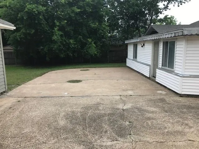 a view of outdoor space and yard