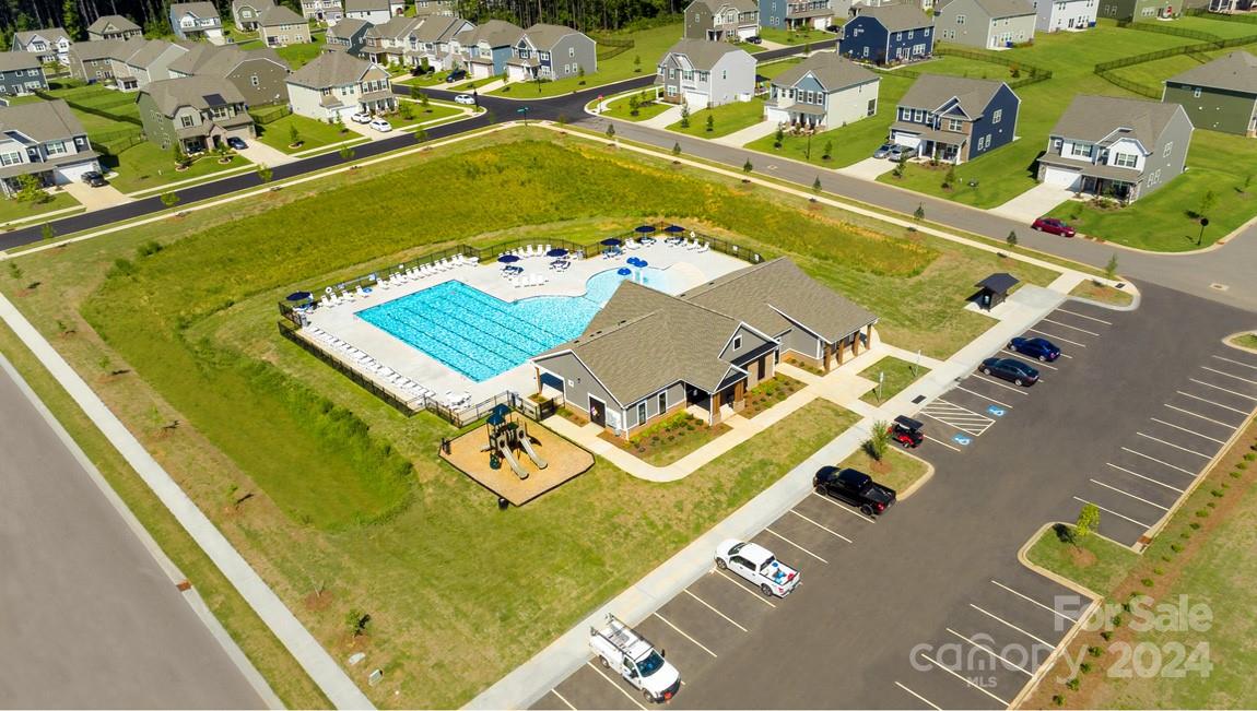 110 Saidin Lane Troutman, NC 28166 - Photo 39 of 48 an aerial view of a pool an outdoor space