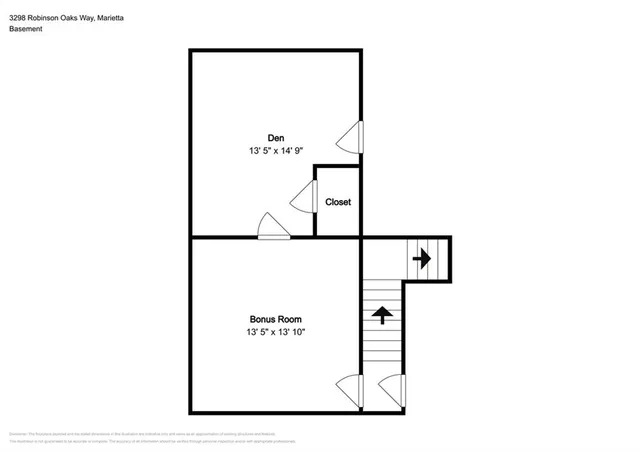 $3,595 | 3298 Robinson Oaks Way Northeast, Marietta, GA 30062