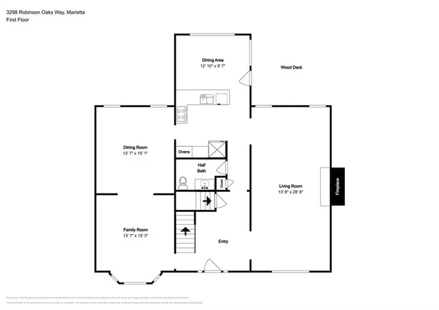 $3,595 | 3298 Robinson Oaks Way Northeast, Marietta, GA 30062