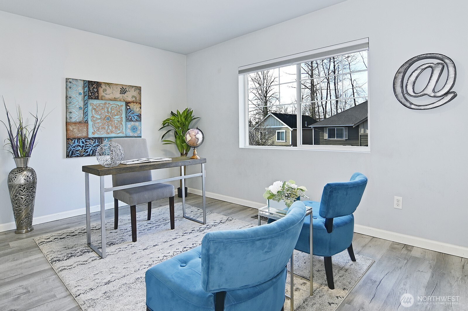 364 Field Place Northeast Renton, WA 98059 - Photo 22 of 28 a view of a dining room with furniture window and outside view