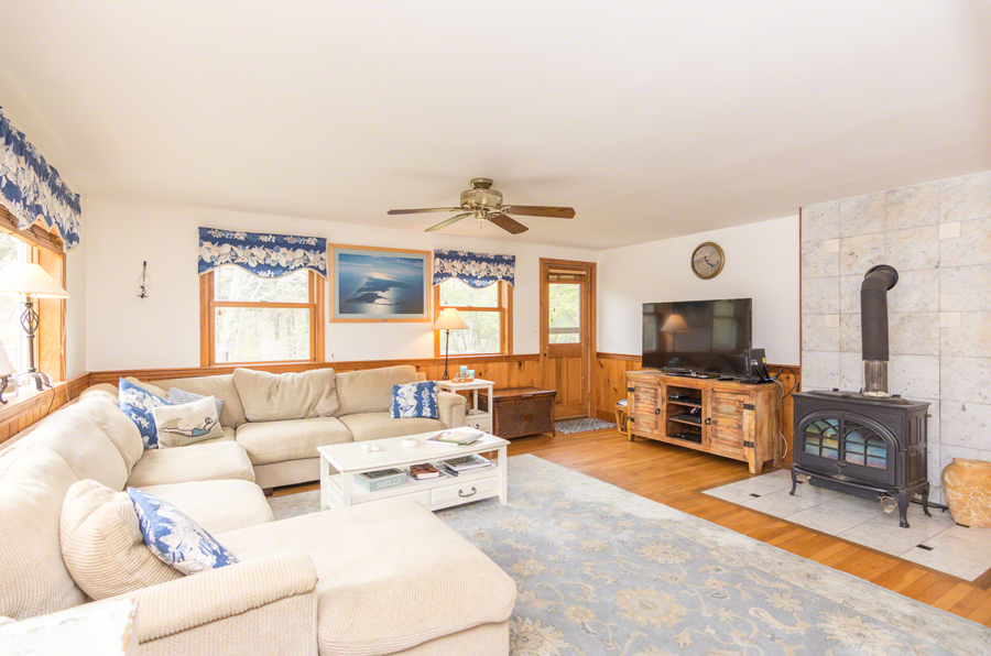 10 Duarte Circle Edgartown, MA 02539 - Photo 6 of 25 Living Room Has an Entry Door to Backyard