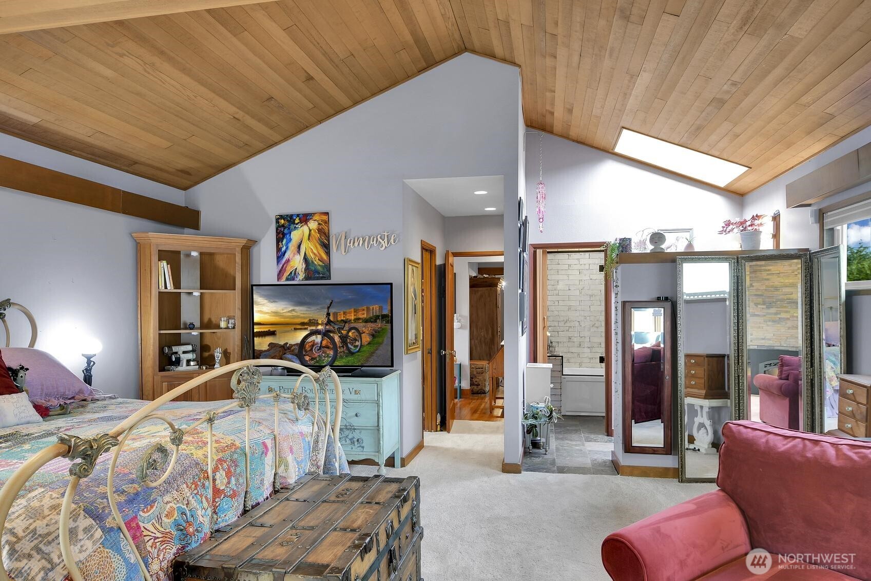 810 33rd Street Everett, WA 98201 - Photo 14 of 39 a bedroom with furniture and large window