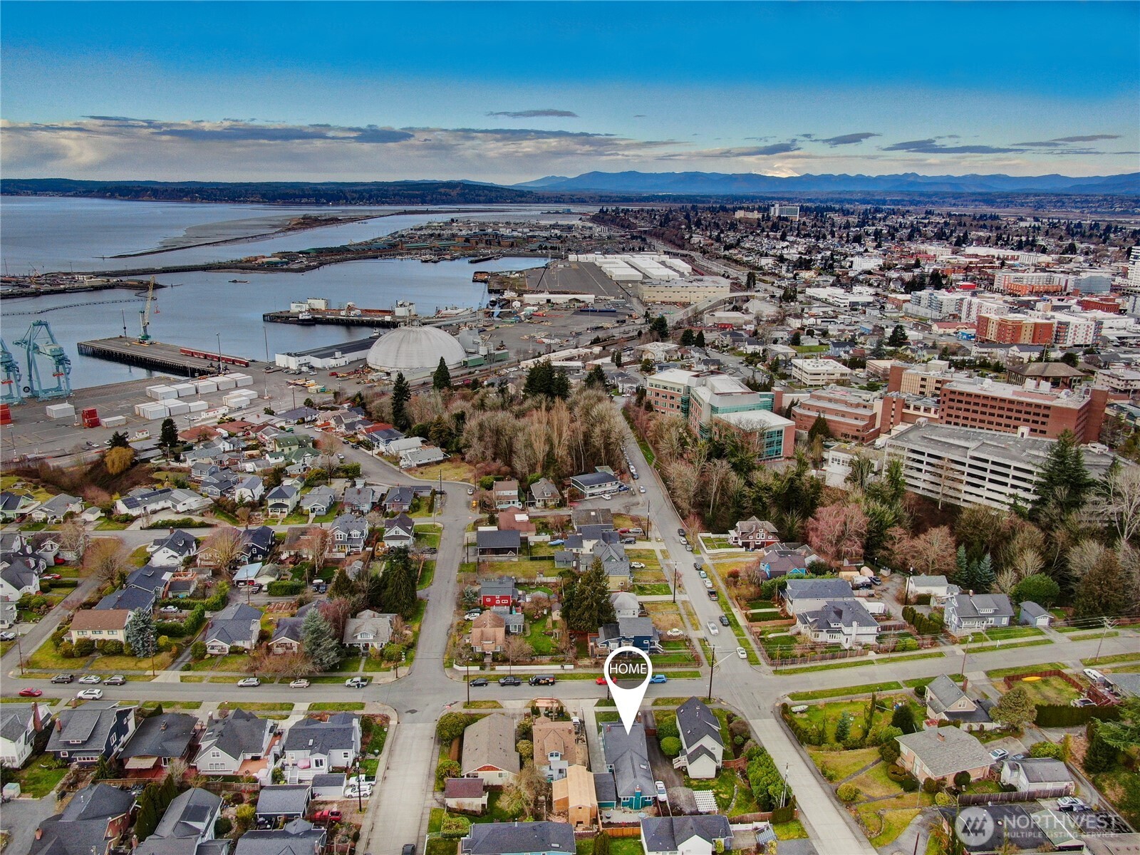 810 33rd Street Everett, WA 98201 - Photo 33 of 39 an aerial view of a city