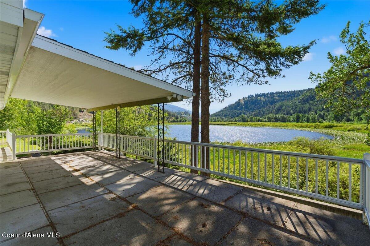2035 St Joe River Road St. Maries, ID 83861 - Photo 48 of 49 Lake View Entertainment Deck
