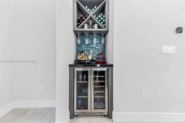 a front view of a house with entryway