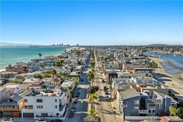 an aerial view of a city with lots of residential buildings