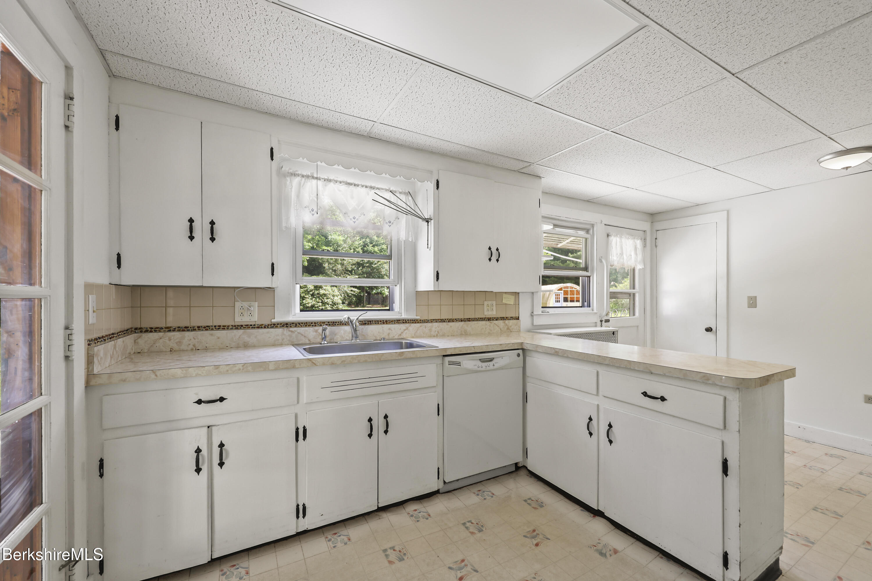 397 Clayton Road Sheffield, MA 01222 - Photo 7 of 37 Eat in kitchen pine cabinets