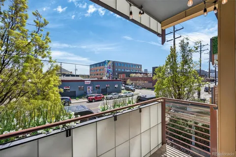 a view of a balcony