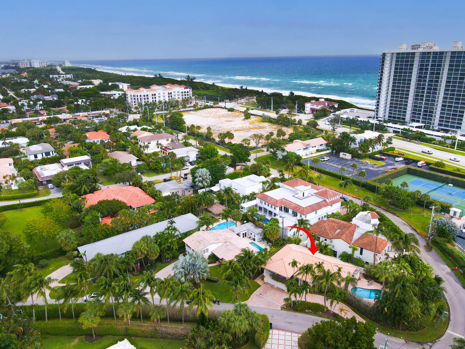 290 East Fern Drive Boca Raton, FL 33432 - Photo 51 of 51 Aerial View