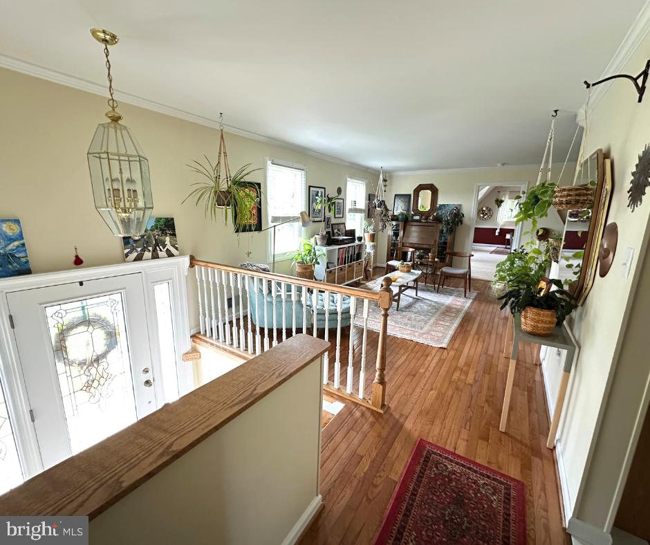 19517 Westerly Avenue Poolesville, MD 20837 - Photo 6 of 67 View of stairwell, hallway and sitting room