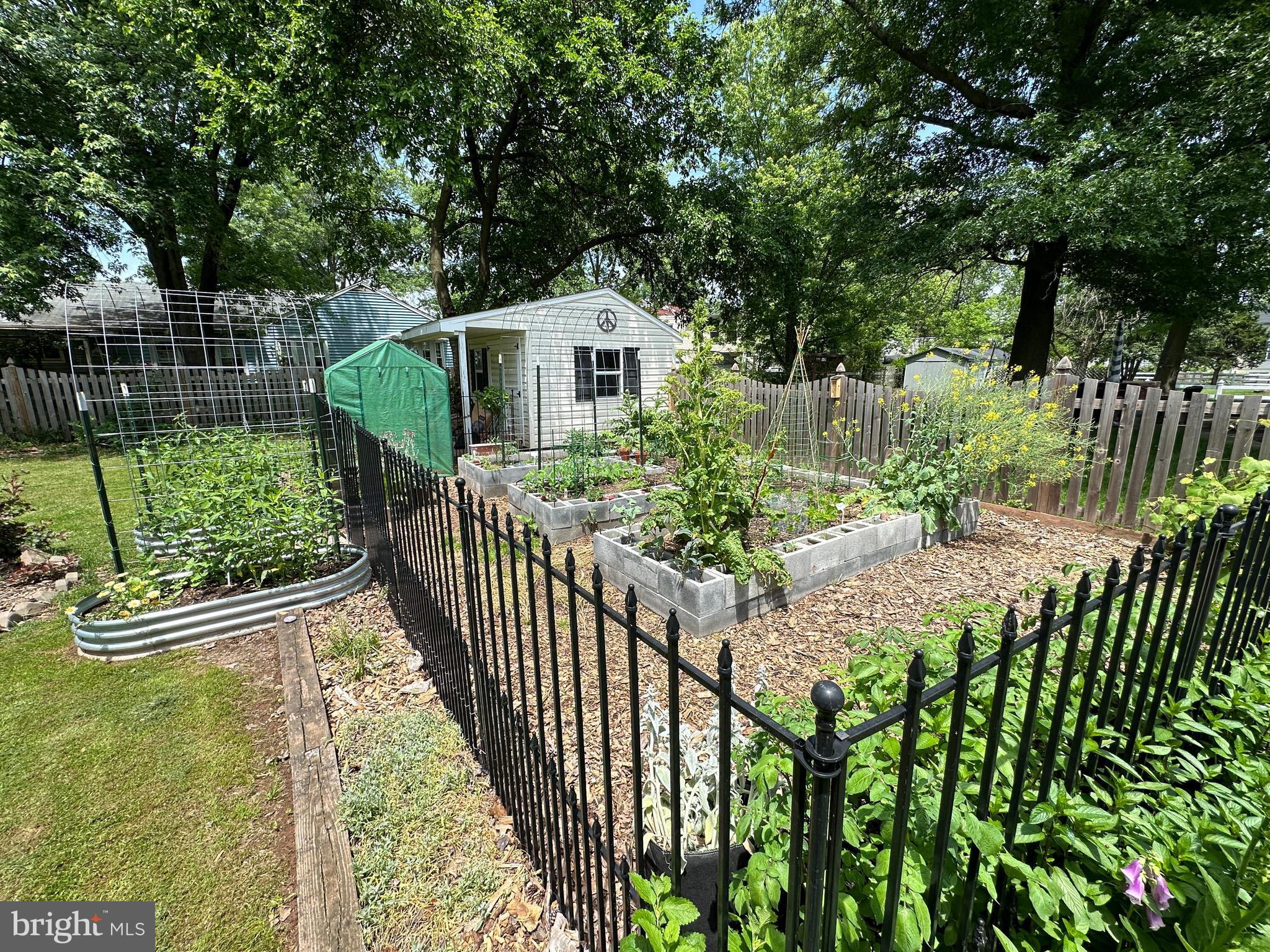 19517 Westerly Avenue Poolesville, MD 20837 - Photo 64 of 67 View of garden and shed in backyard