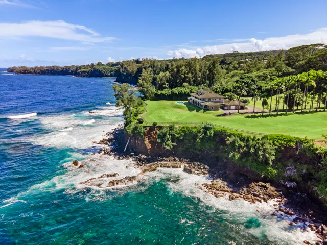 a view of a lake with a city