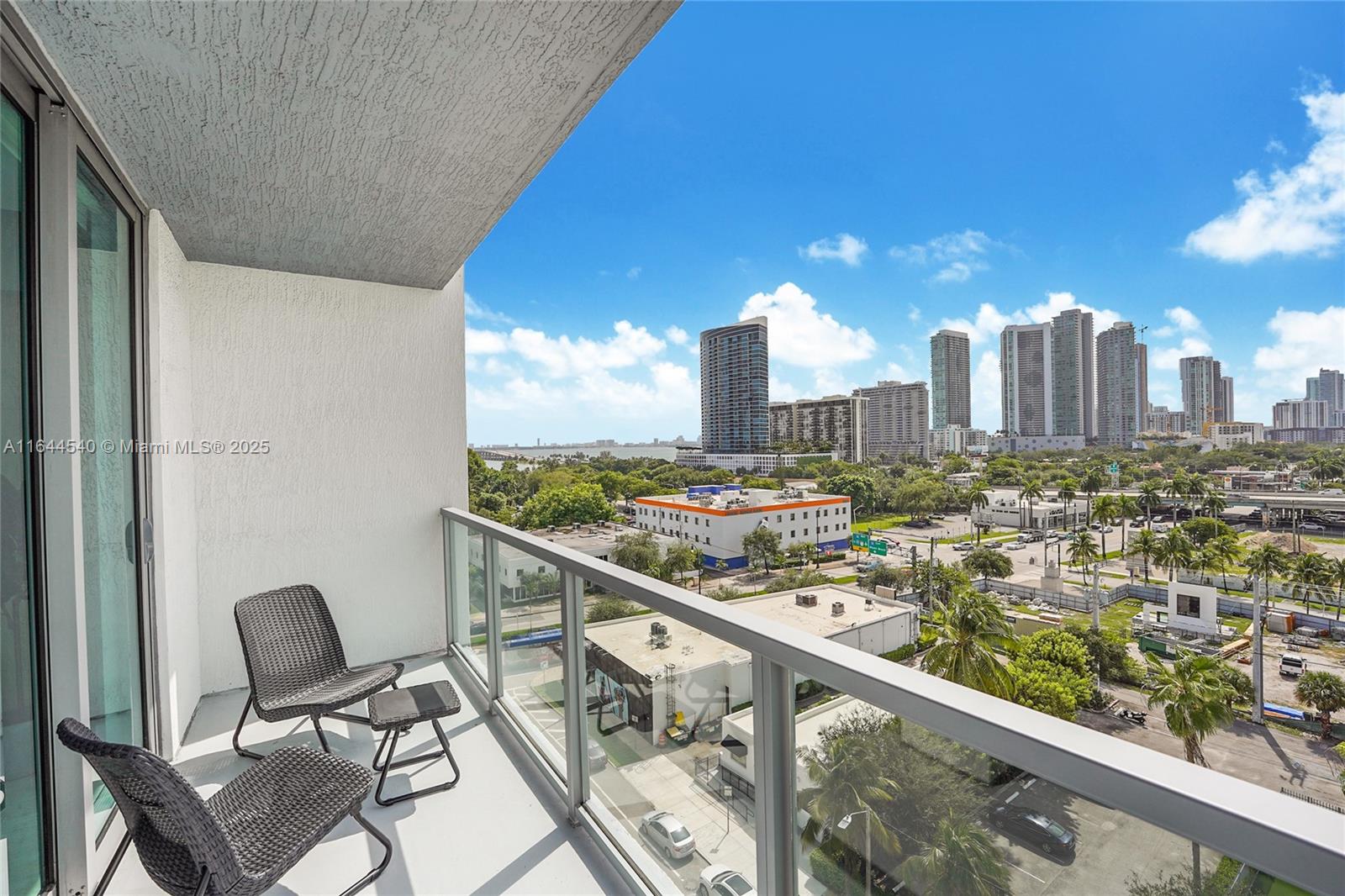 3900 Biscayne Boulevard, Unit S702 Miami, FL 33137 - Photo 12 of 12 a view of a city from a balcony with city view