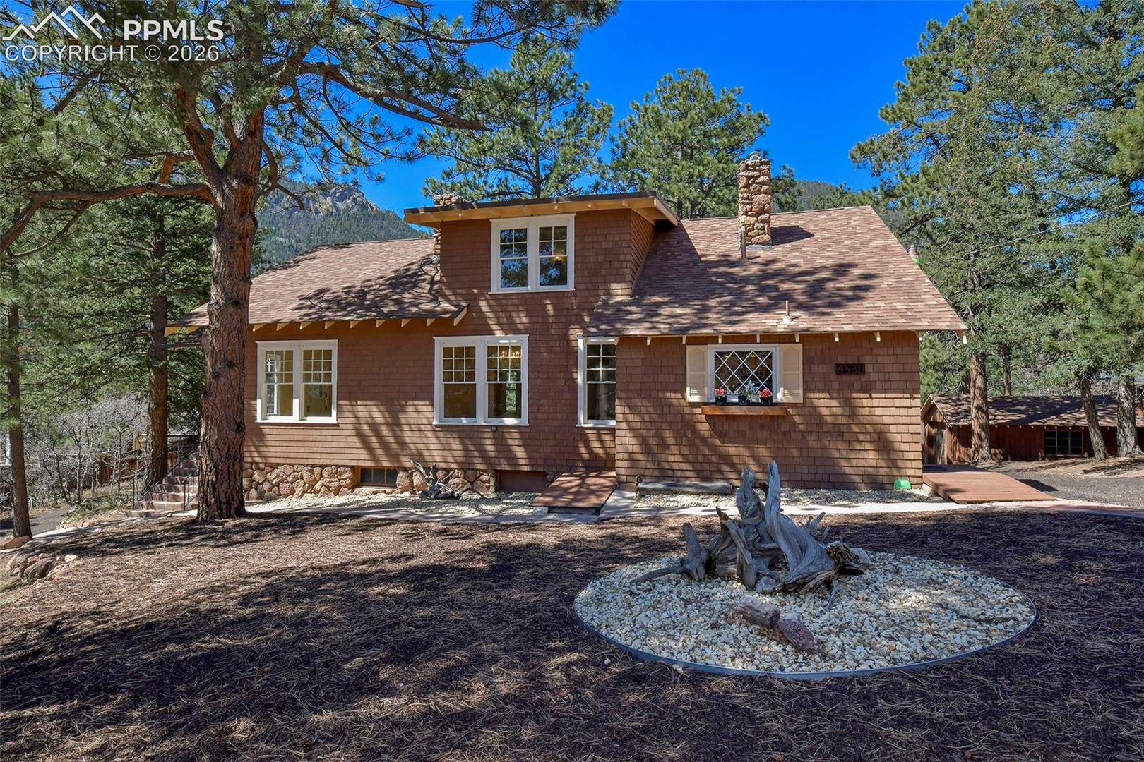 4530 Hagerman Road Cascade, CO 80809 - Photo 1 of 47 Front View Of Home