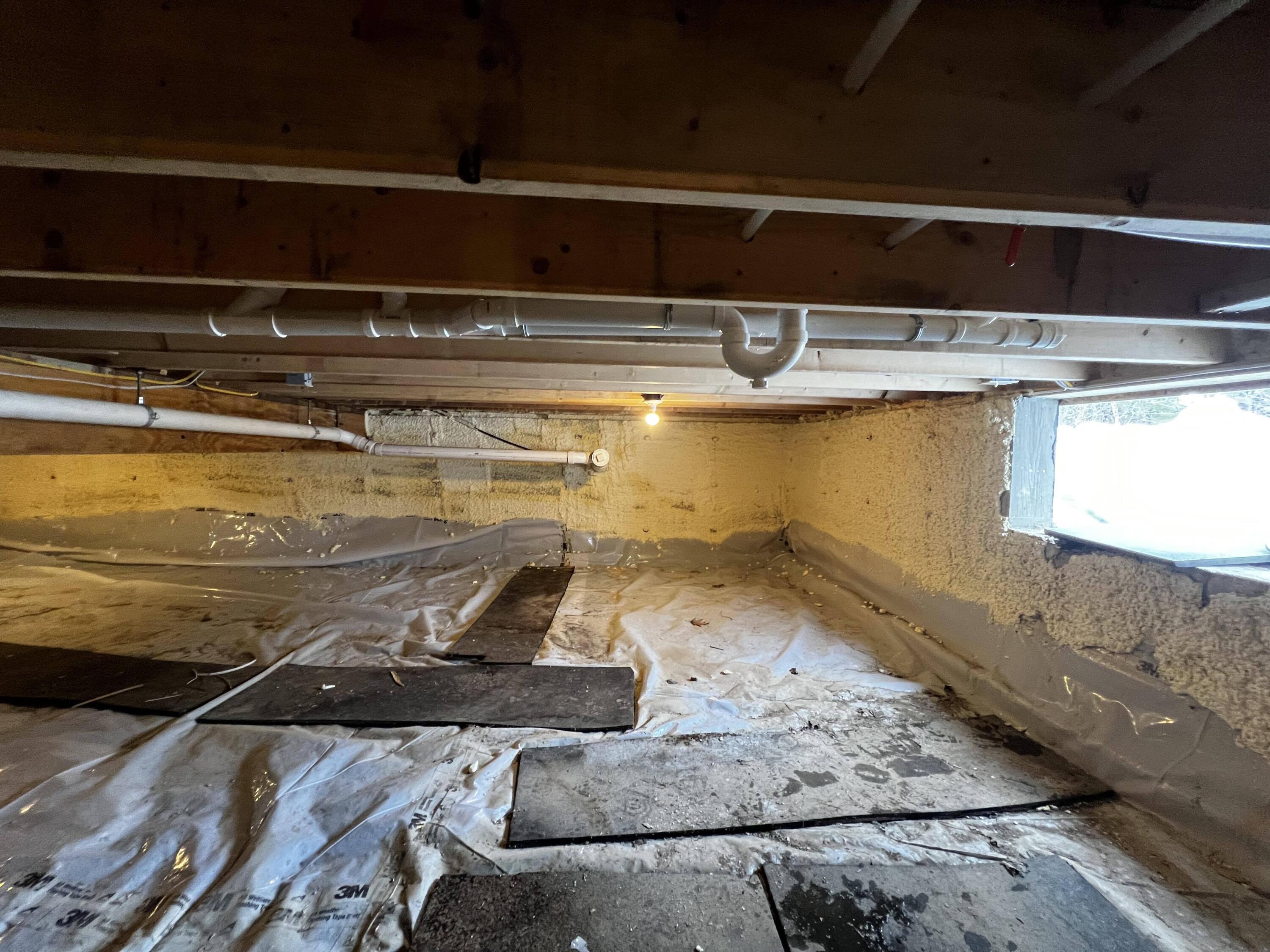 236 Bill Luce Road Washington, ME 04574 - Photo 41 of 43 Crawlspace